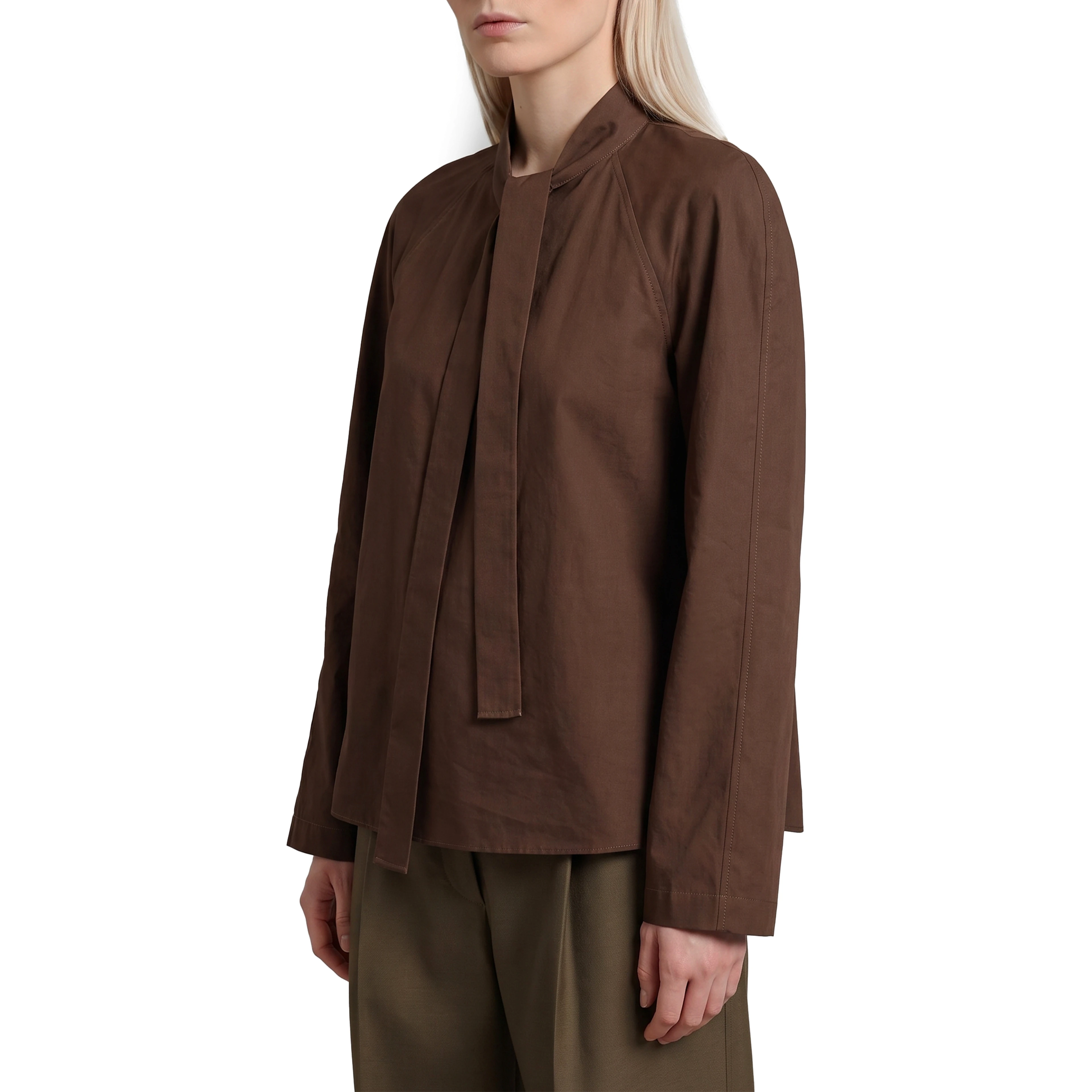 Truffle Ascot blouse