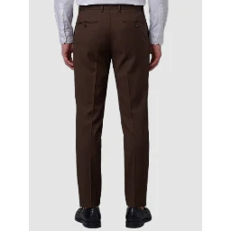 Brown Feeling single-breasted suit