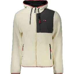 White Polyester Sweatshirt