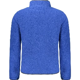 Blue Polyester Sweatshirt