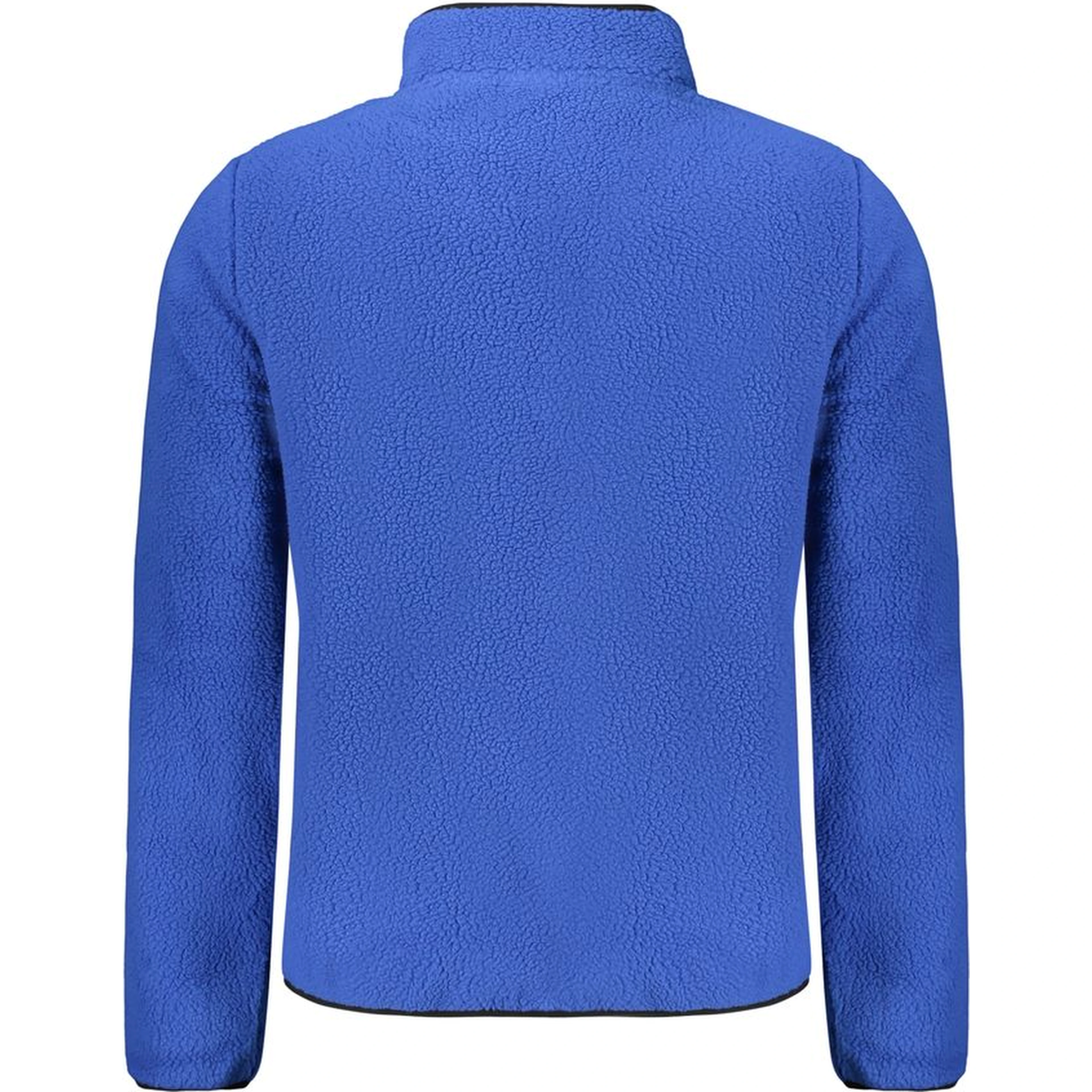 Blue Polyester Sweatshirt