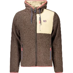 Brown Polyester Sweatshirt