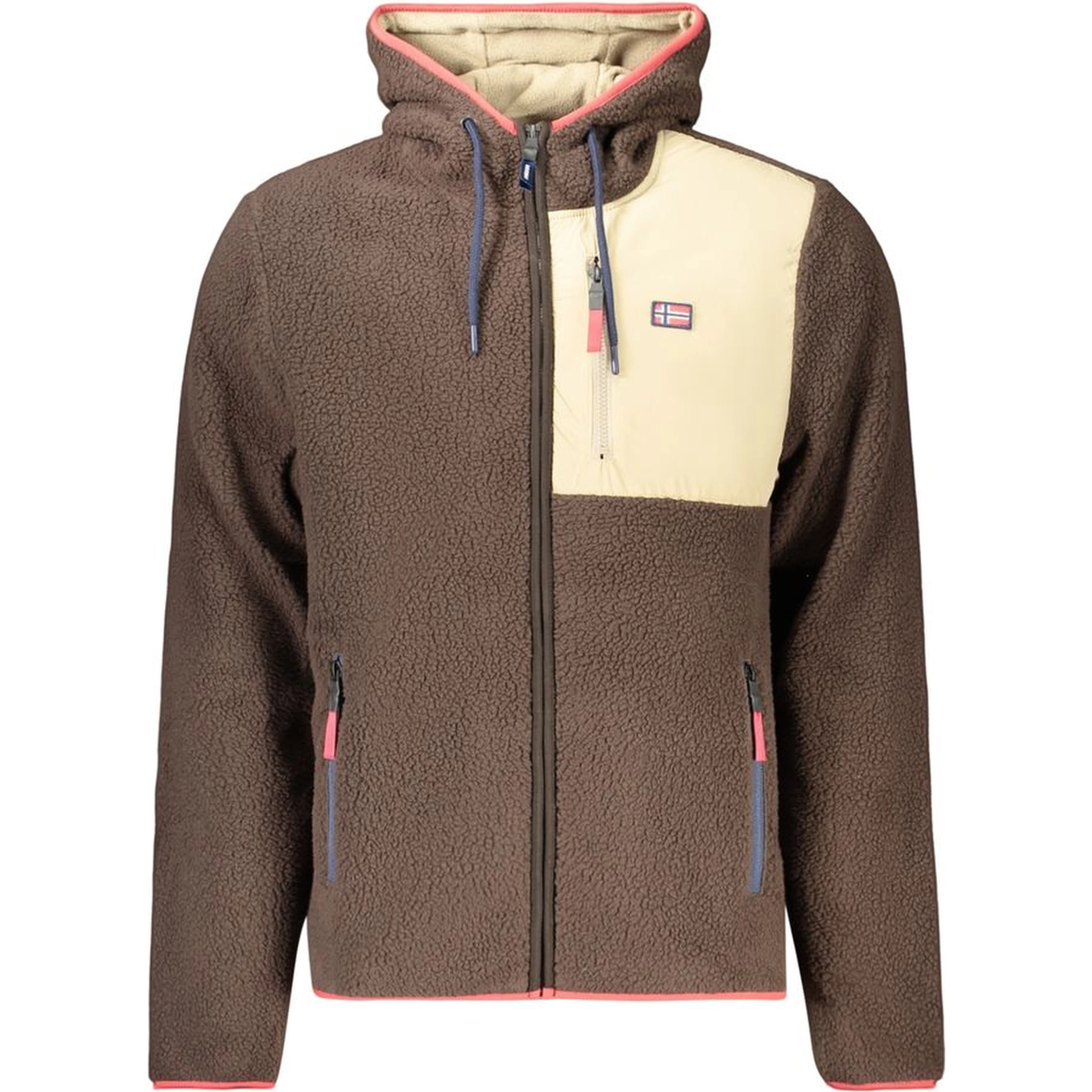 Brown Polyester Sweatshirt