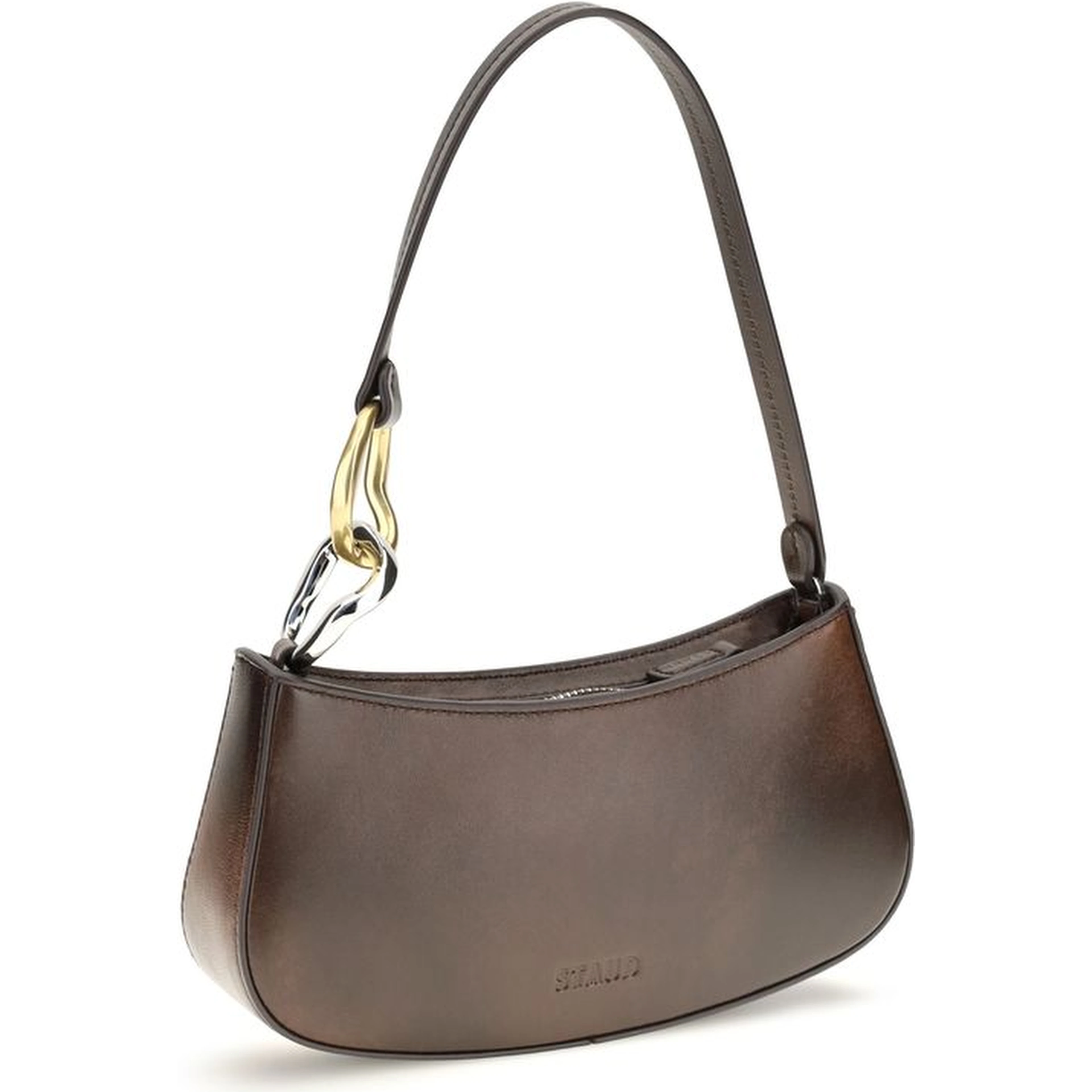 Brown Calf Leather Bos Taurus Shoulder Bag