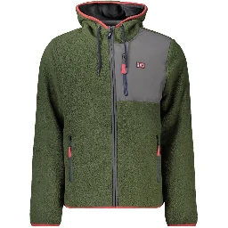Green Polyester Sweatshirt