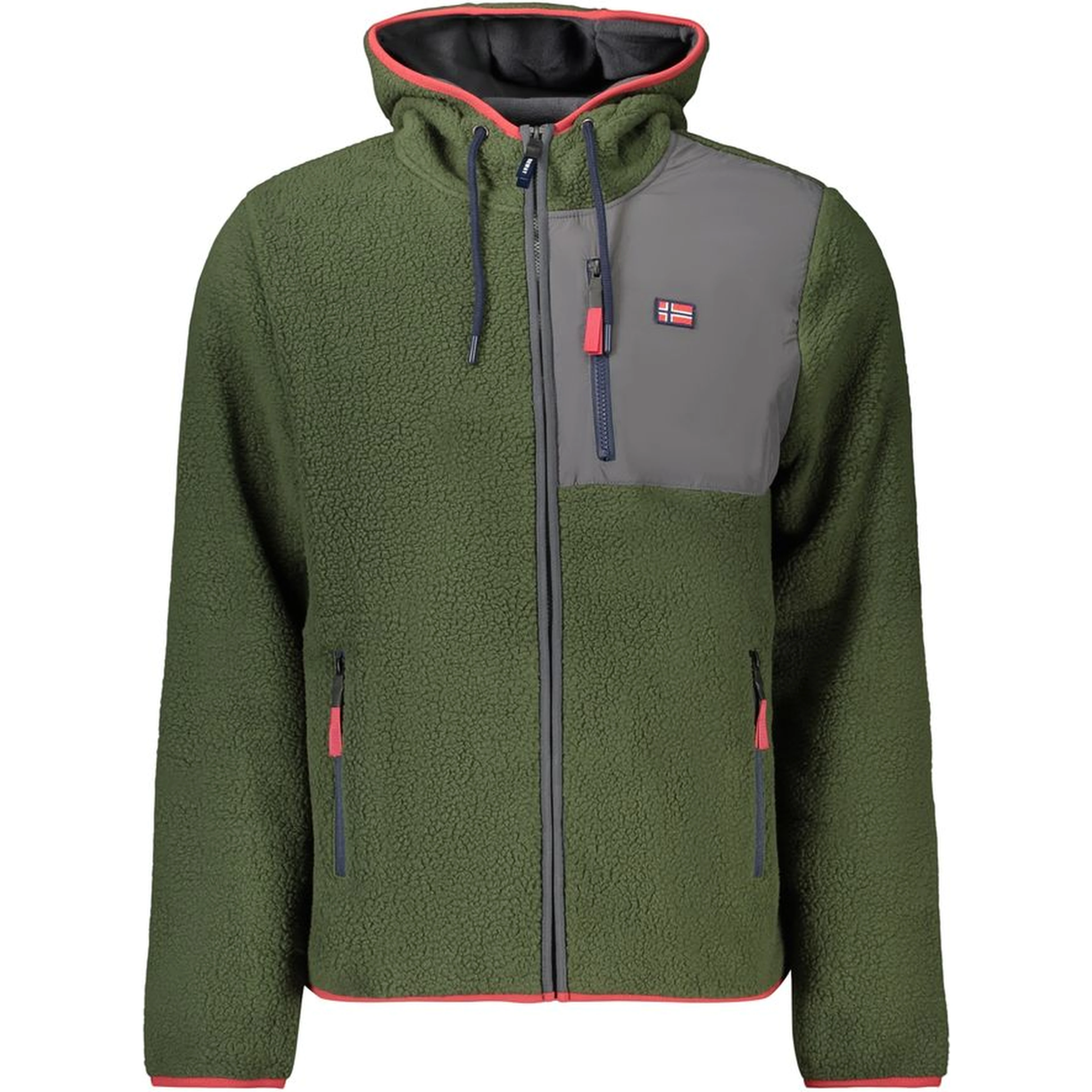 Green Polyester Sweatshirt