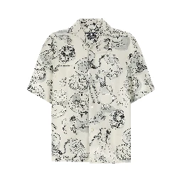 Bicolor Viscose Blouse