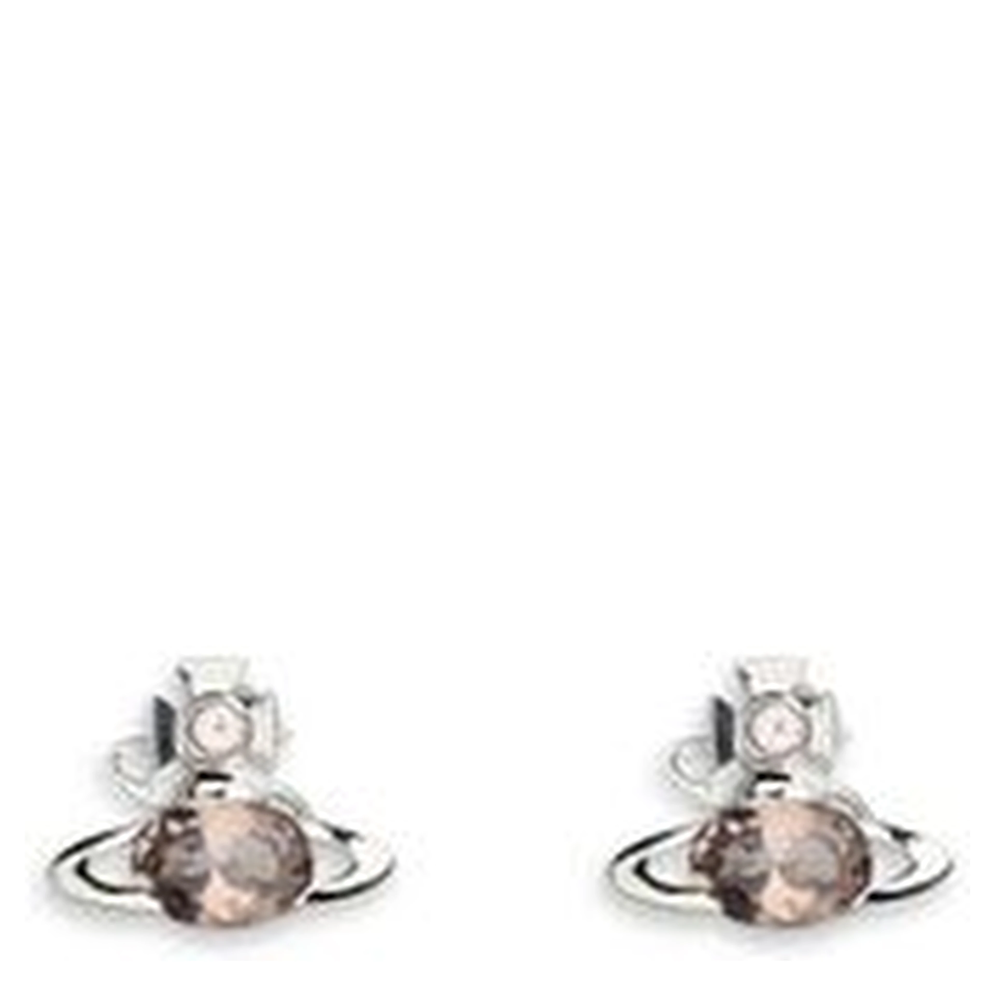 Silver Brass Earrings