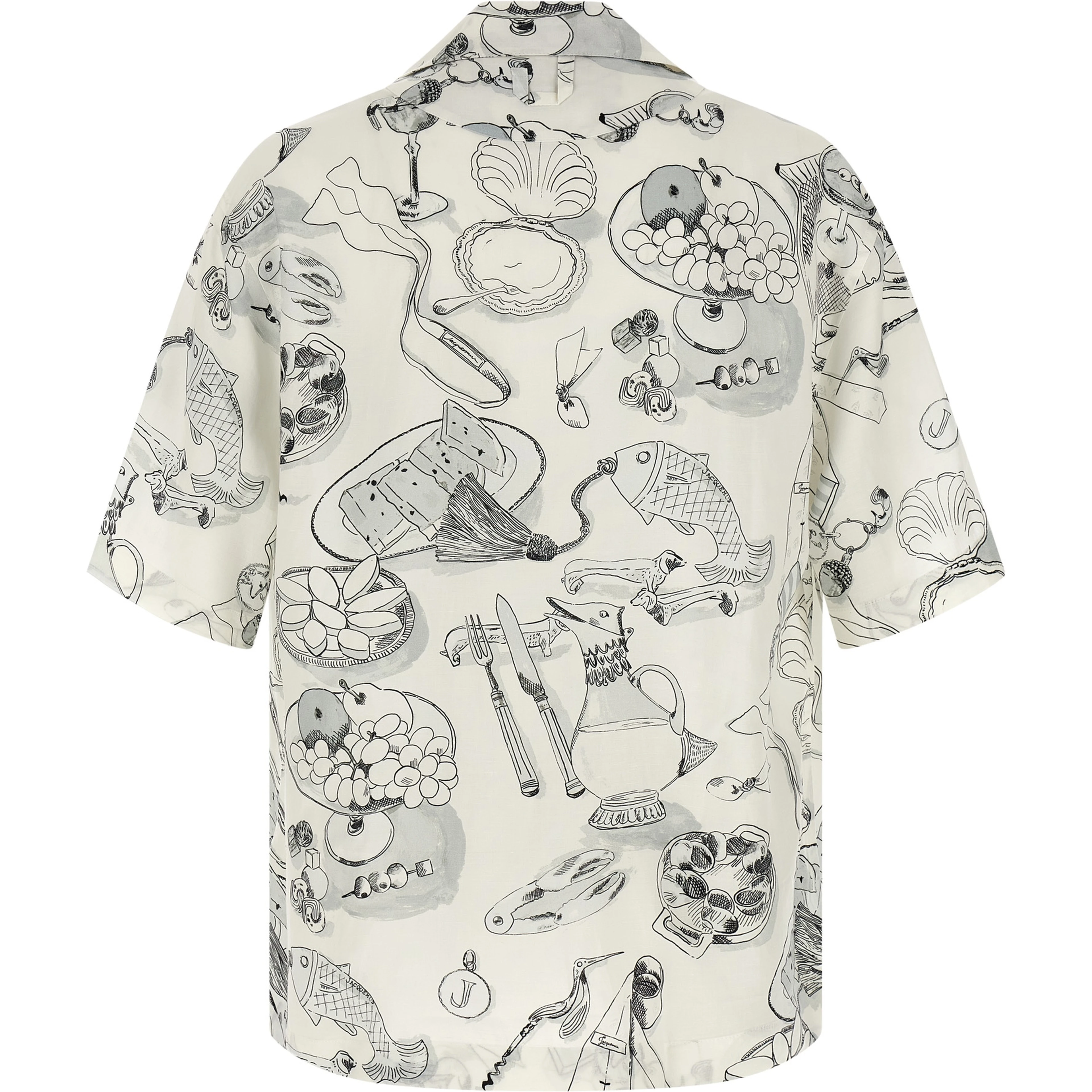 Bicolor Viscose Blouse