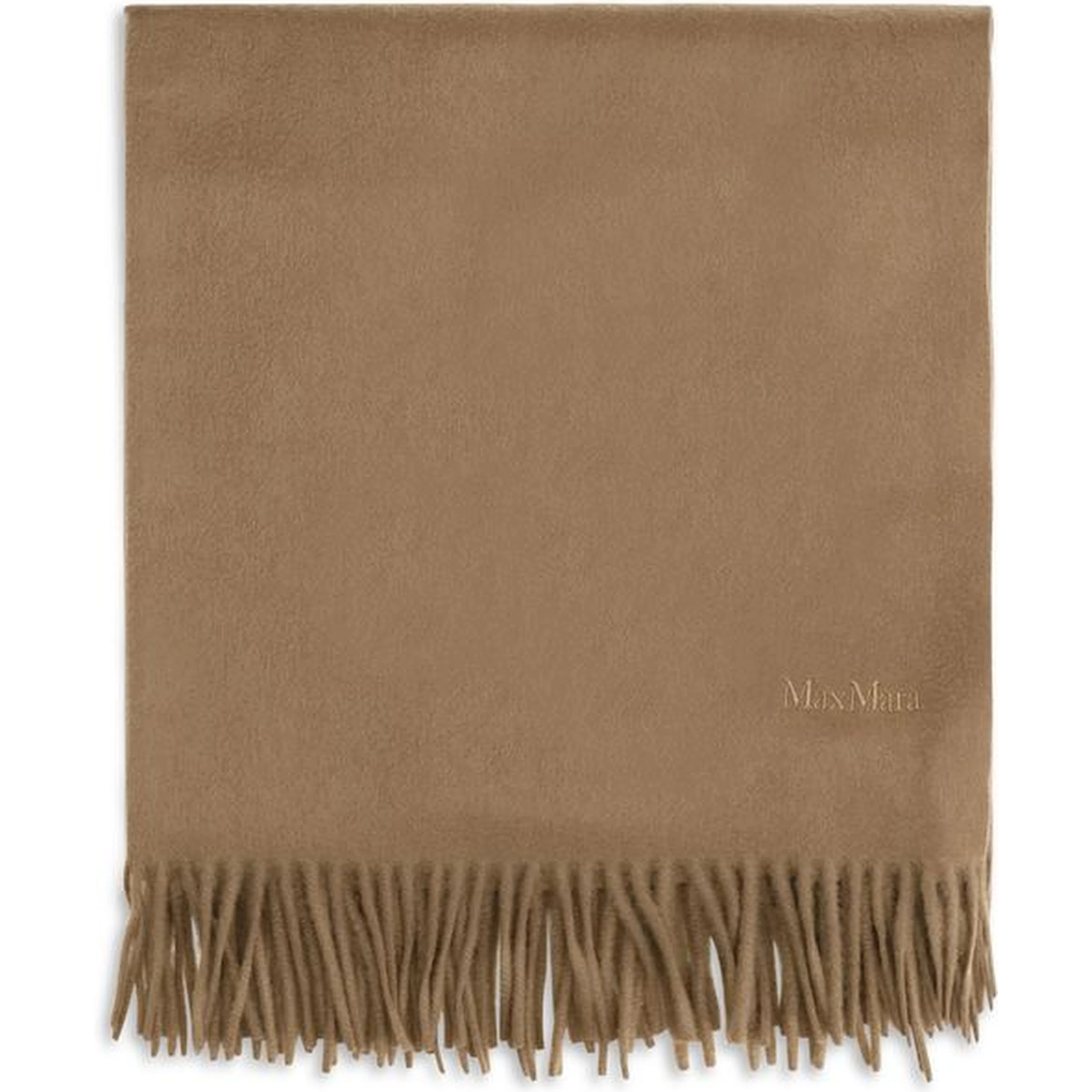Beige Cashmere Scarf