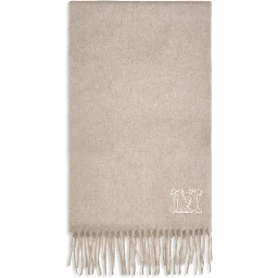 Beige Cashmere Scarf