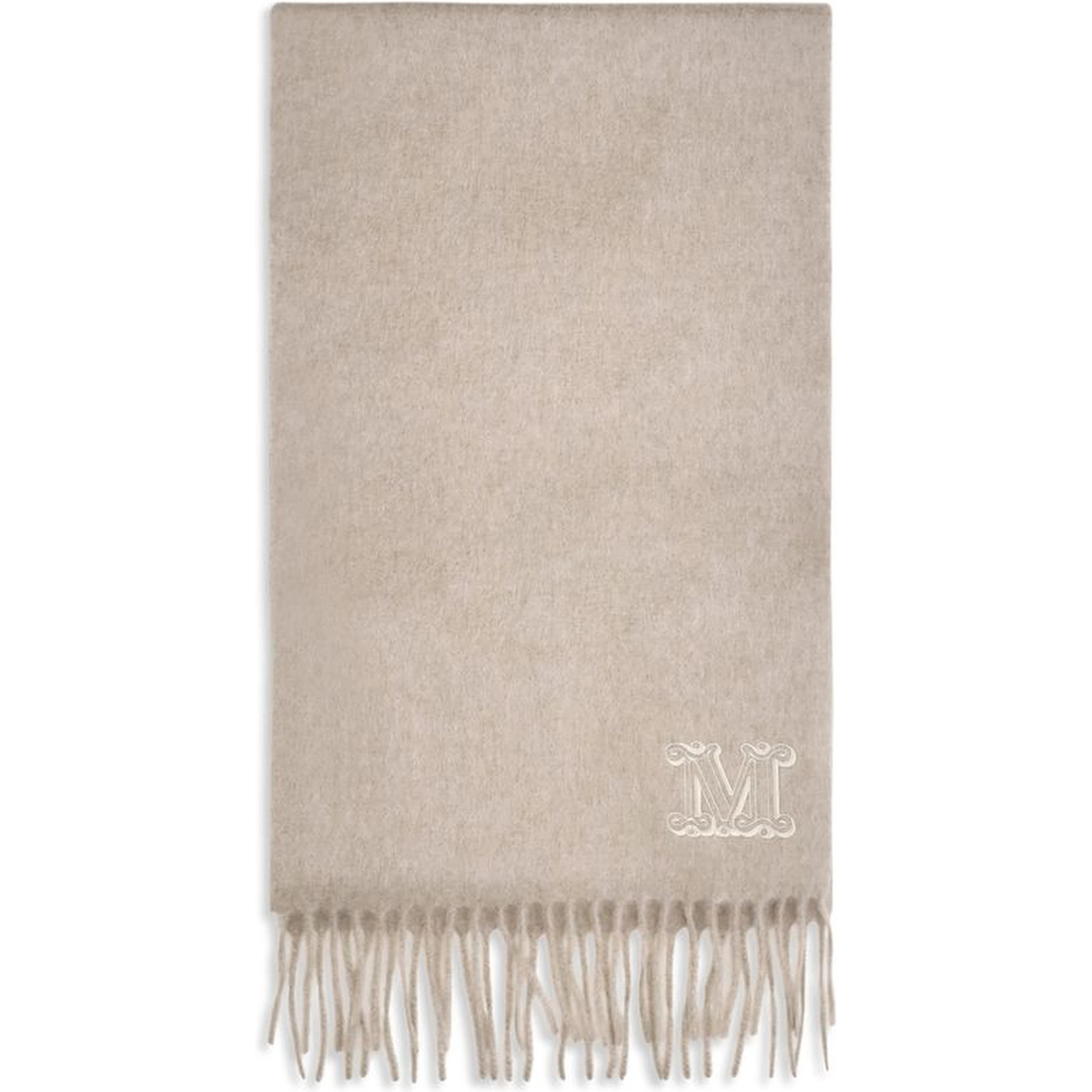 Beige Cashmere Scarf