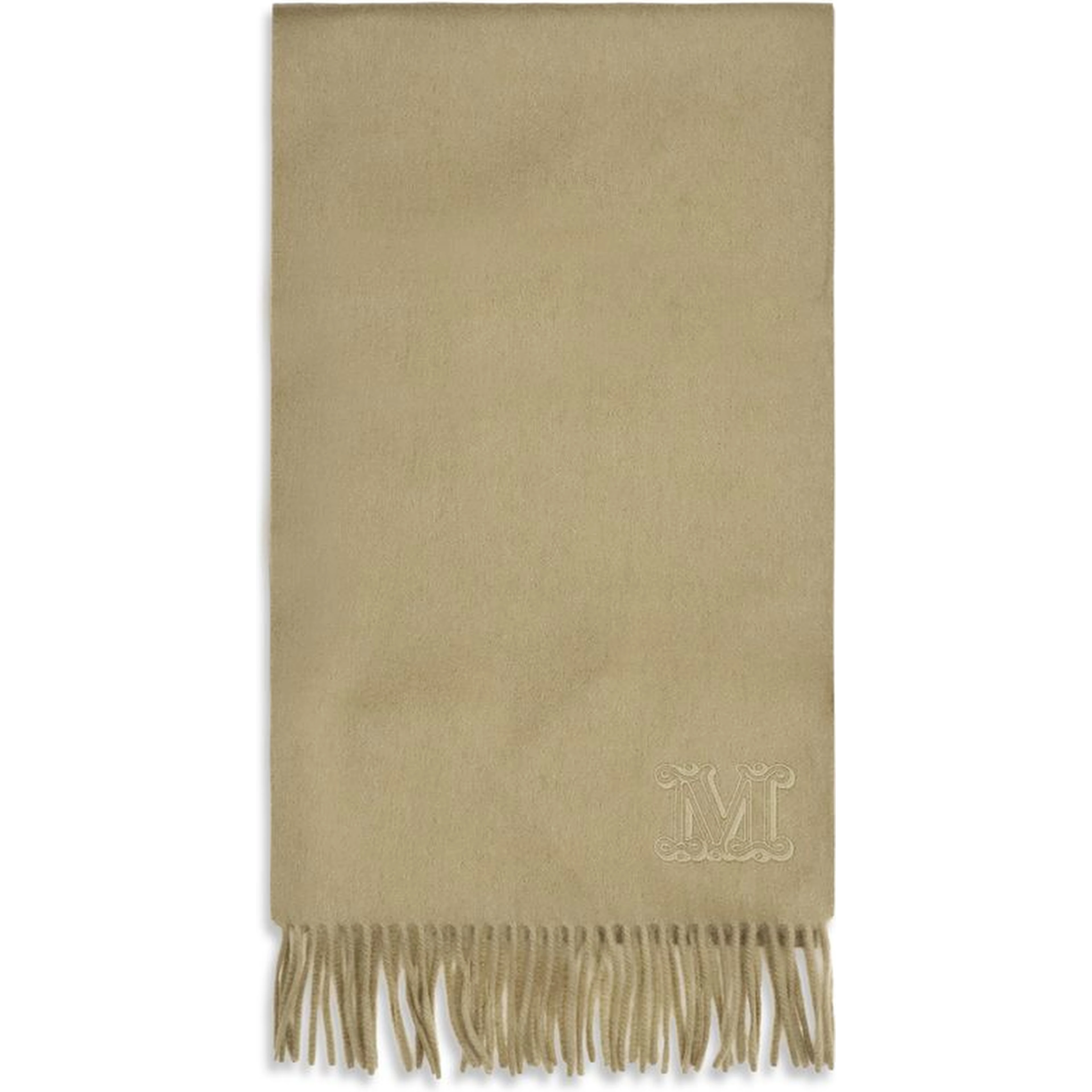 Beige Cashmere Scarf
