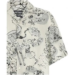 Bicolor Viscose Blouse