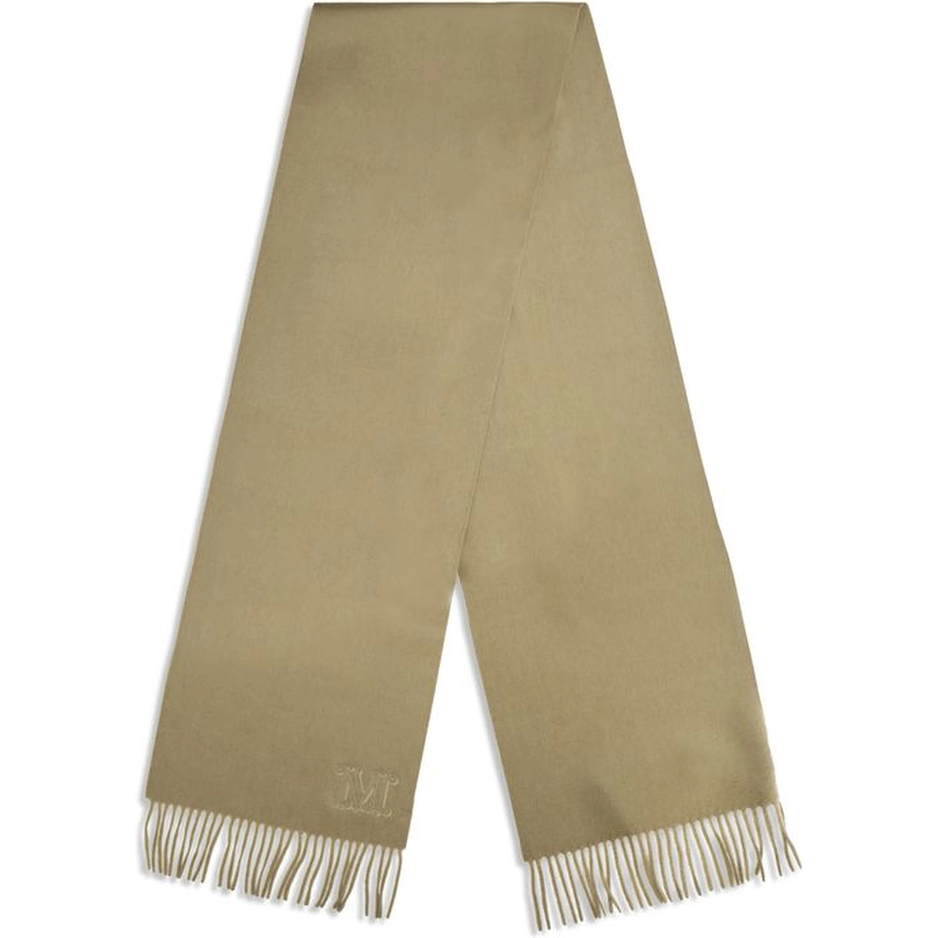 Beige Cashmere Scarf