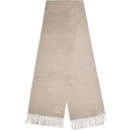 Beige Cashmere Scarf