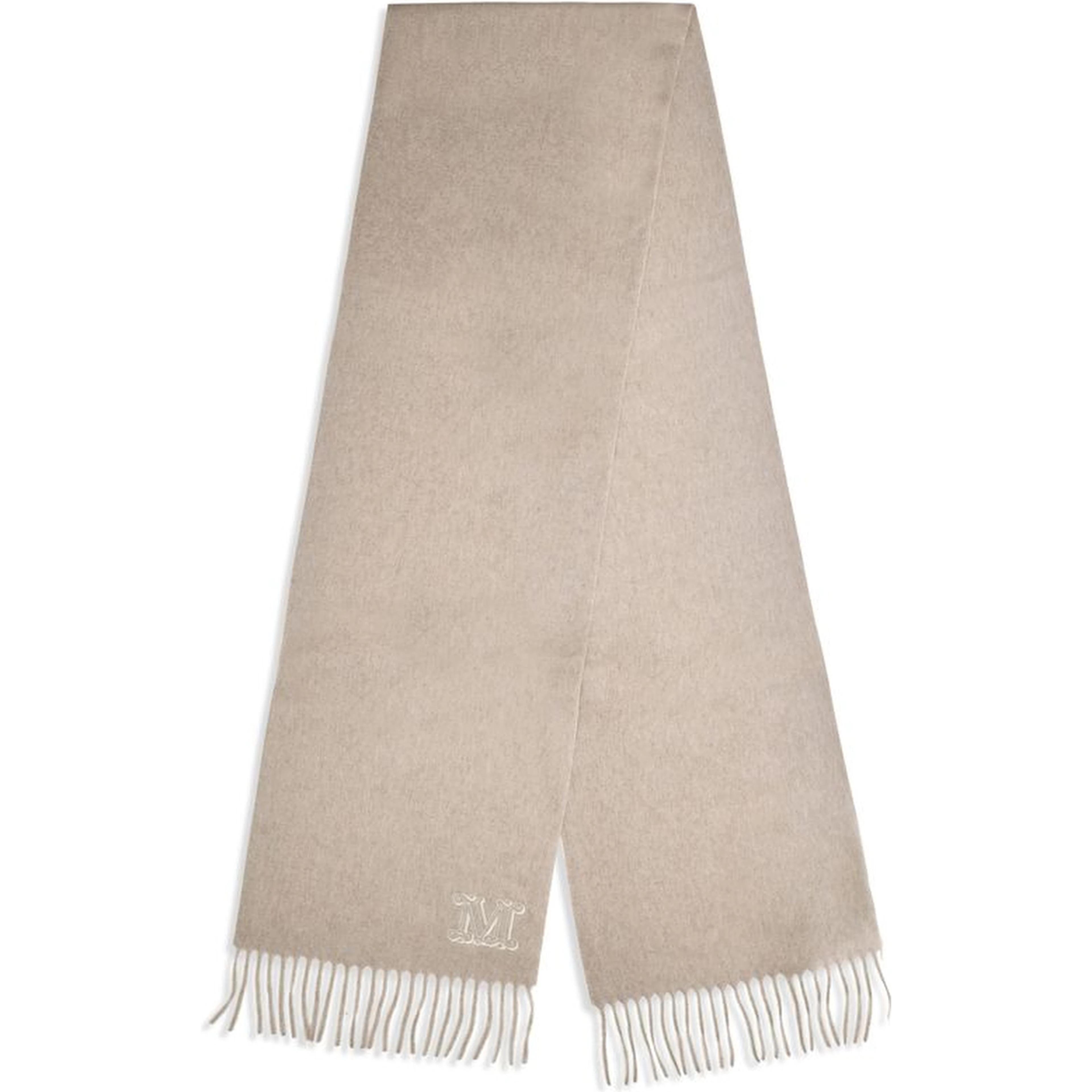 Beige Cashmere Scarf