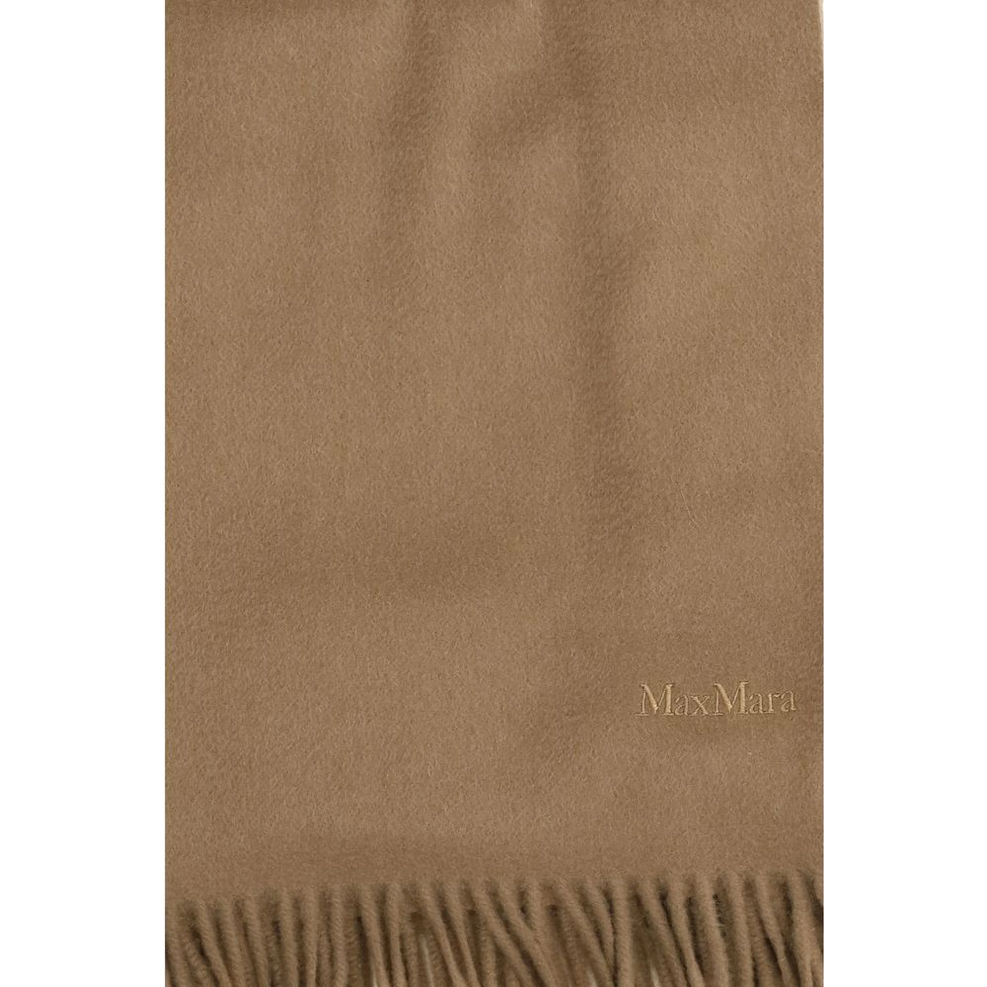 Beige Cashmere Scarf