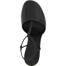 Black Lamb Leather High Heel Pumps