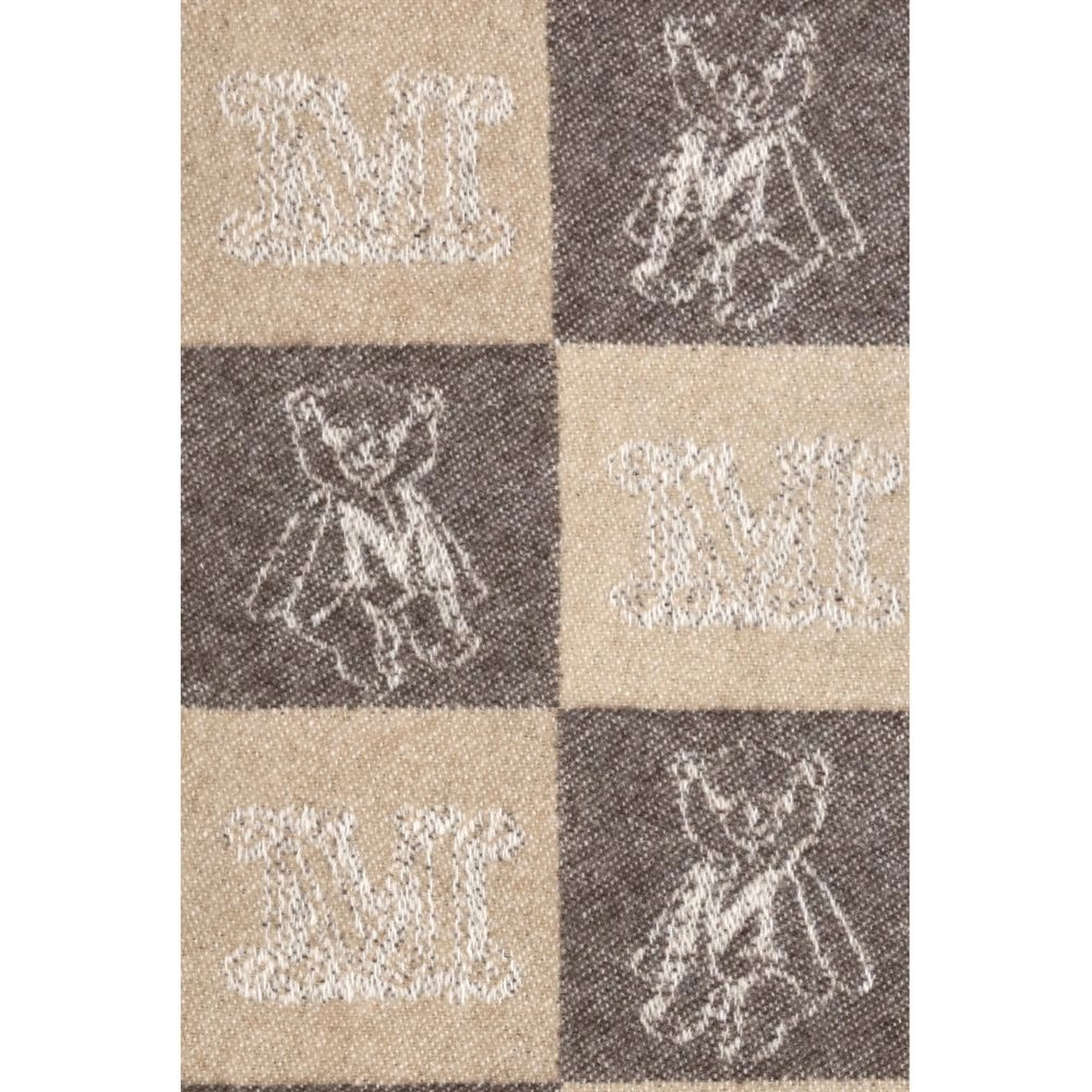 Beige Cashmere Scarf