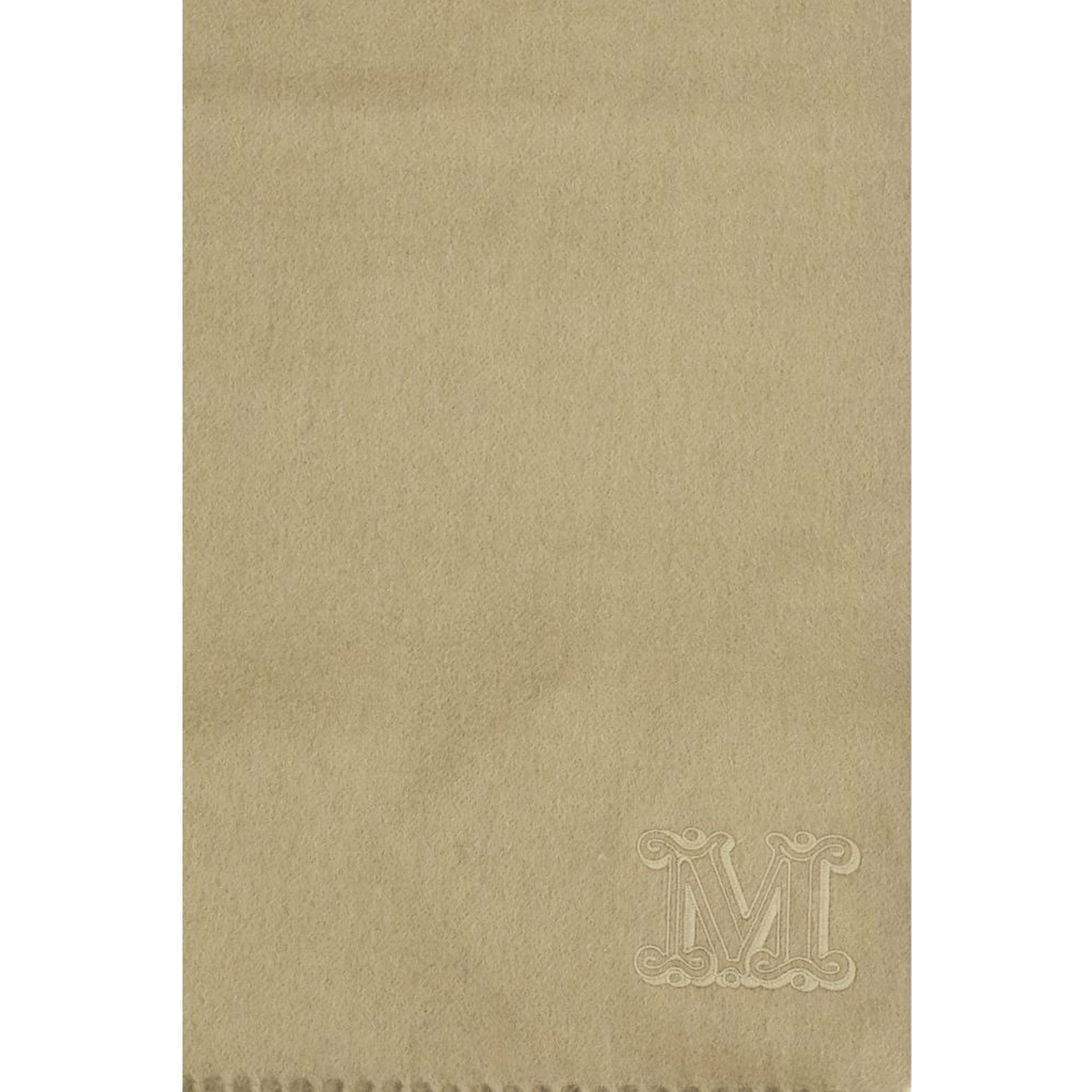 Beige Cashmere Scarf