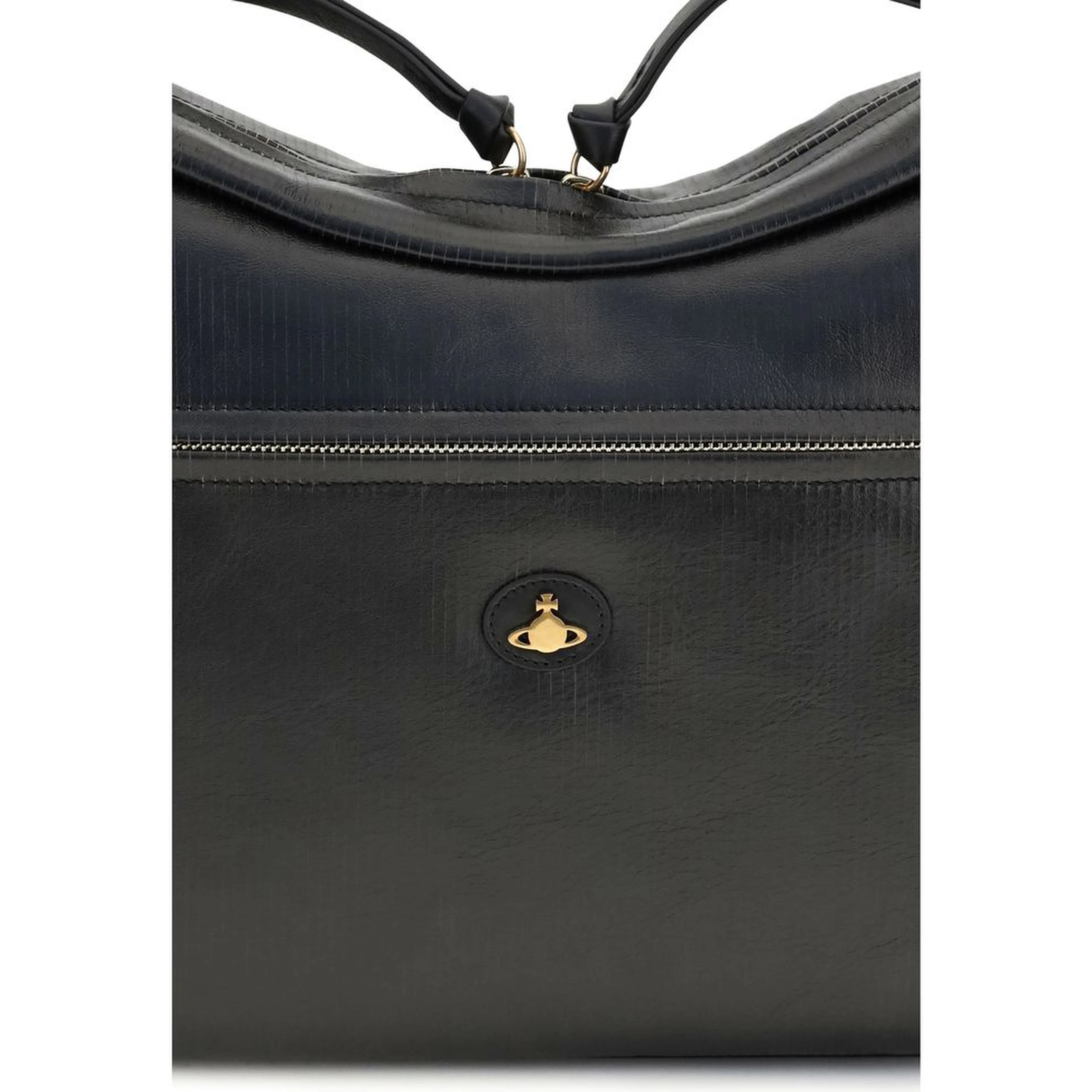 Black Calf Leather Bos Taurus Shoulder Bag