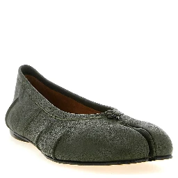 Bicolor Lambskin Ballet Flats