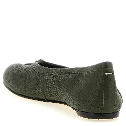 Bicolor Lambskin Ballet Flats