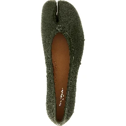 Bicolor Lambskin Ballet Flats