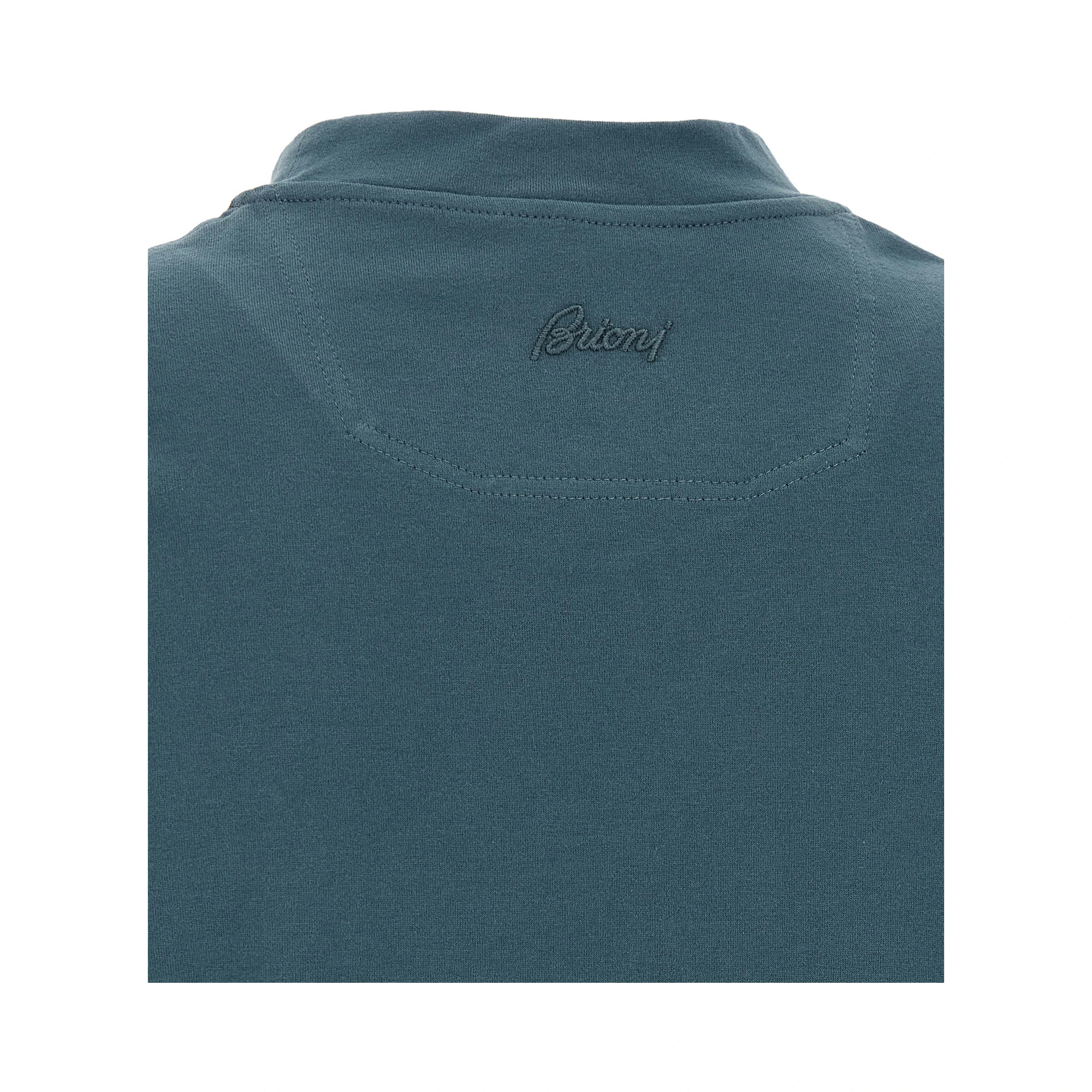 Blue Cotton T-Shirt