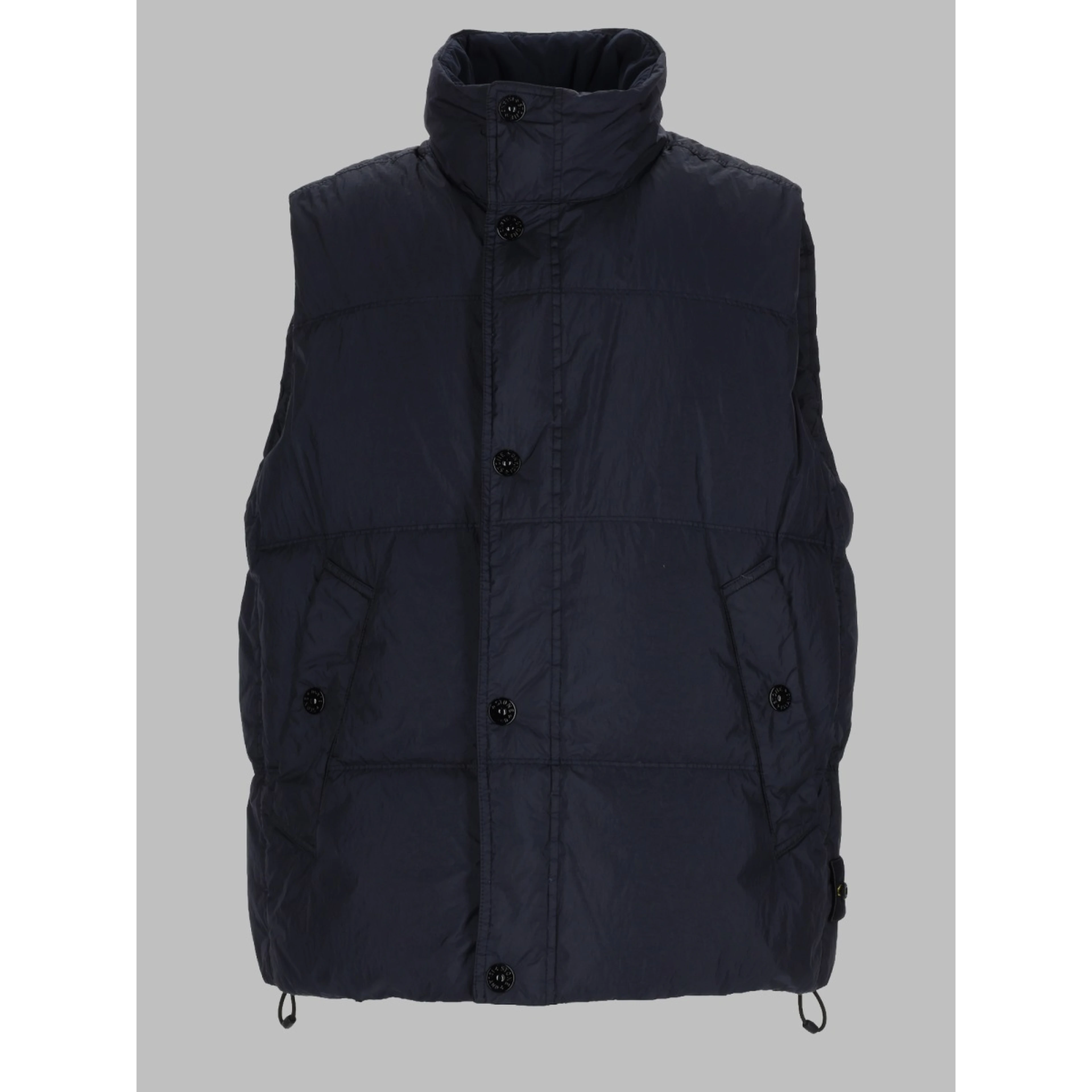 GILET IMBOTTITO IN PIUMA RESISTENTE AL VENTO CON ANTIGOCCIA