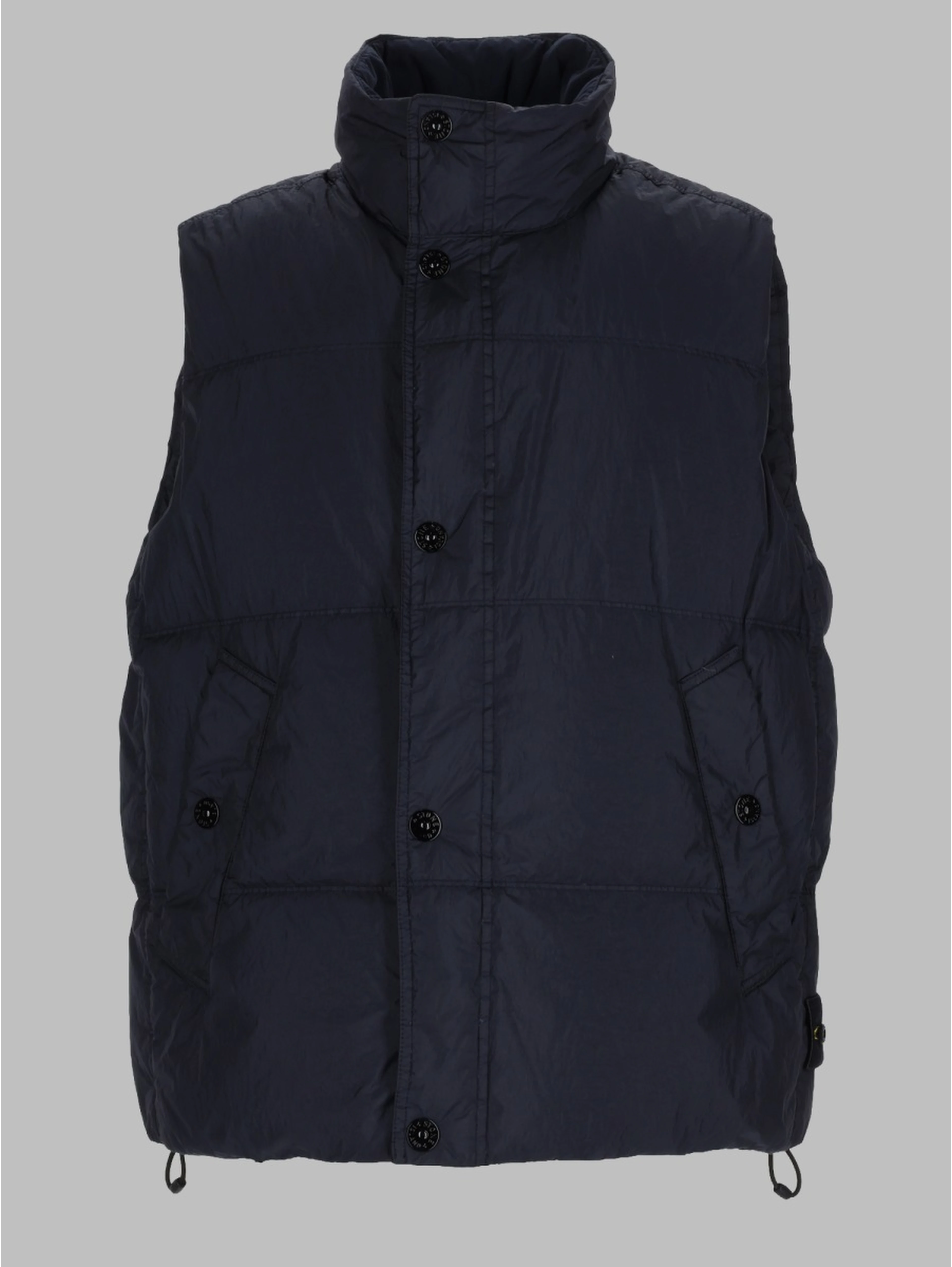 GILET IMBOTTITO IN PIUMA RESISTENTE AL VENTO CON ANTIGOCCIA