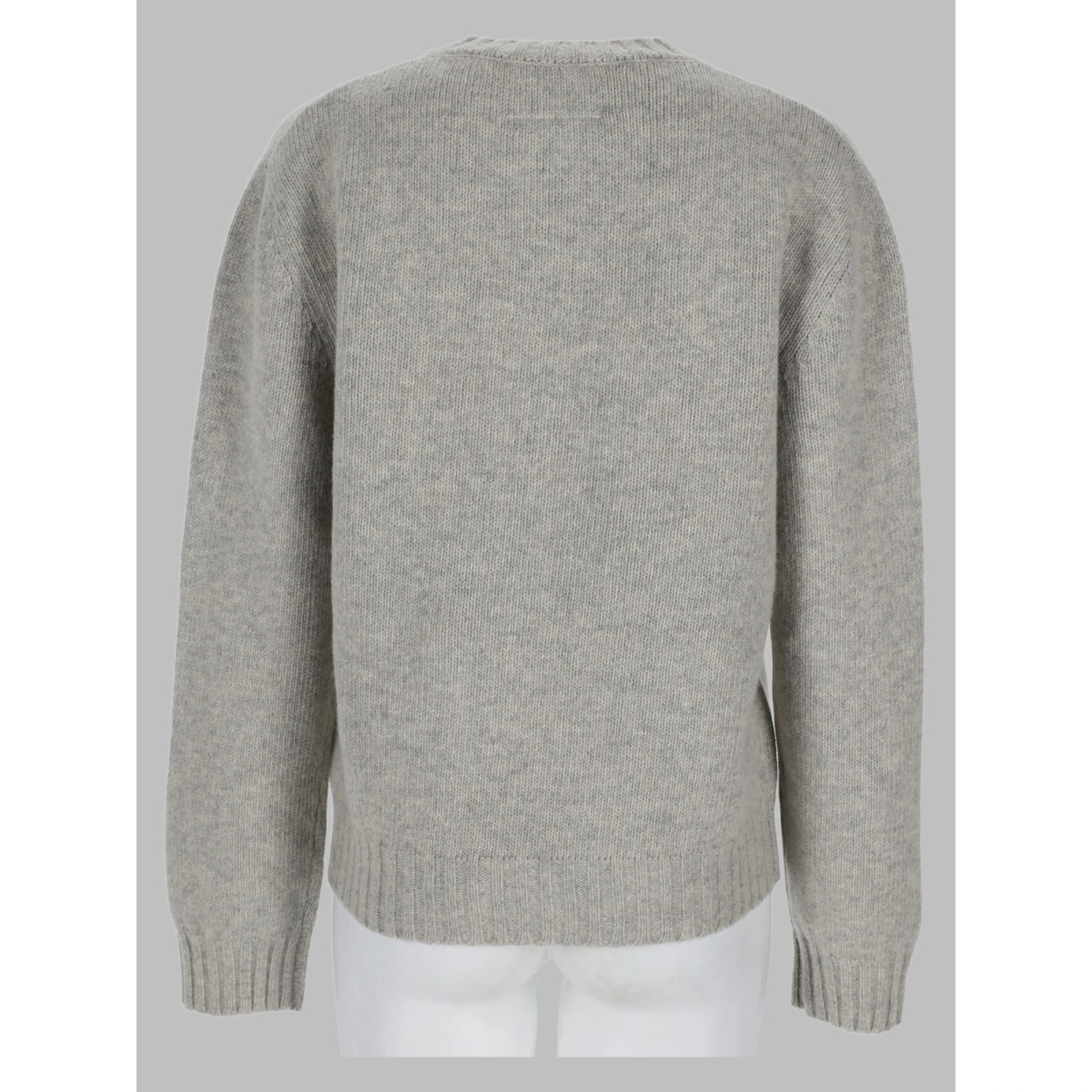 maglia in lana con logo