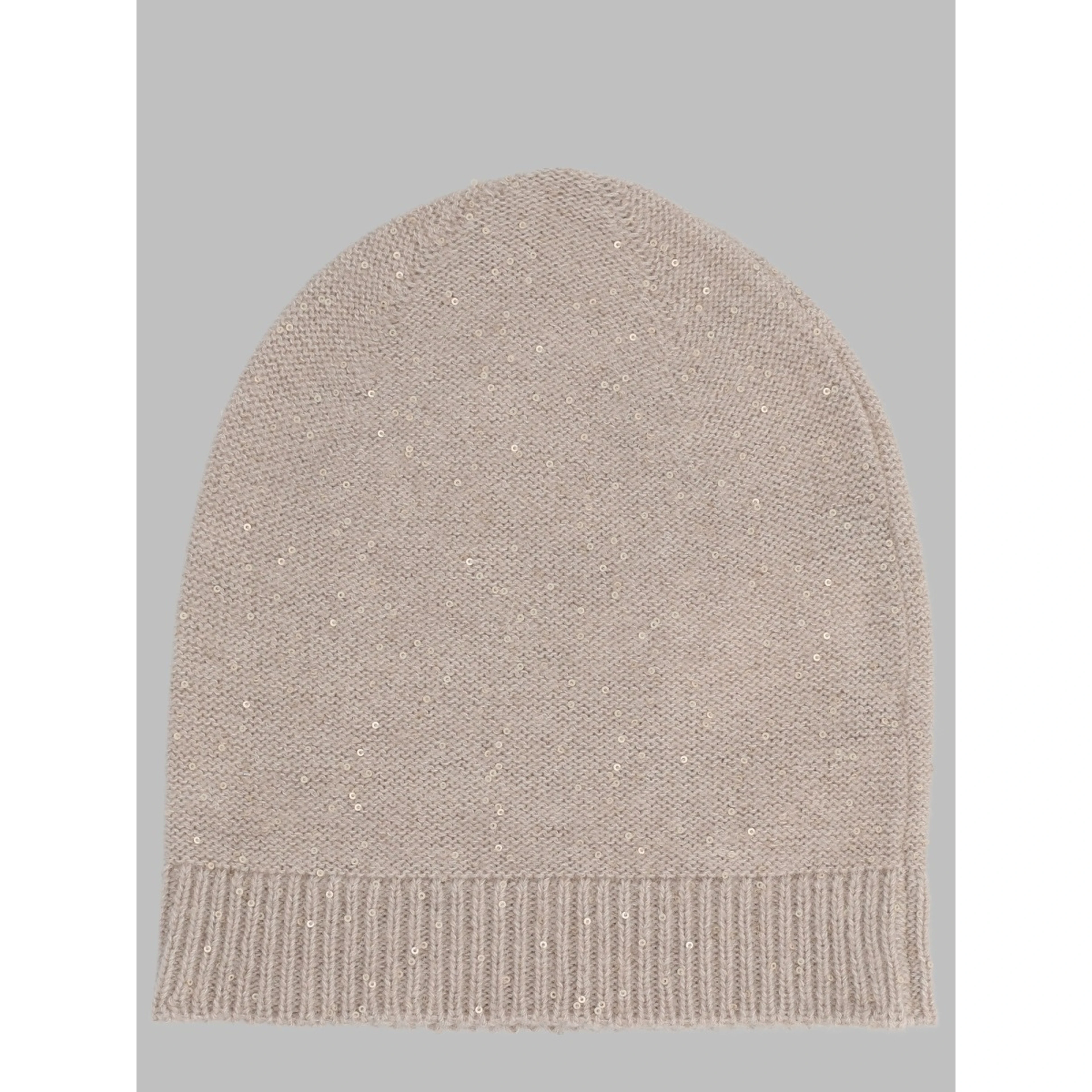 berretto in lana, seta e cashmere