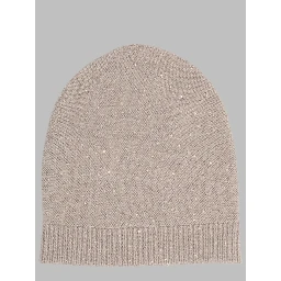 berretto in lana, seta e cashmere
