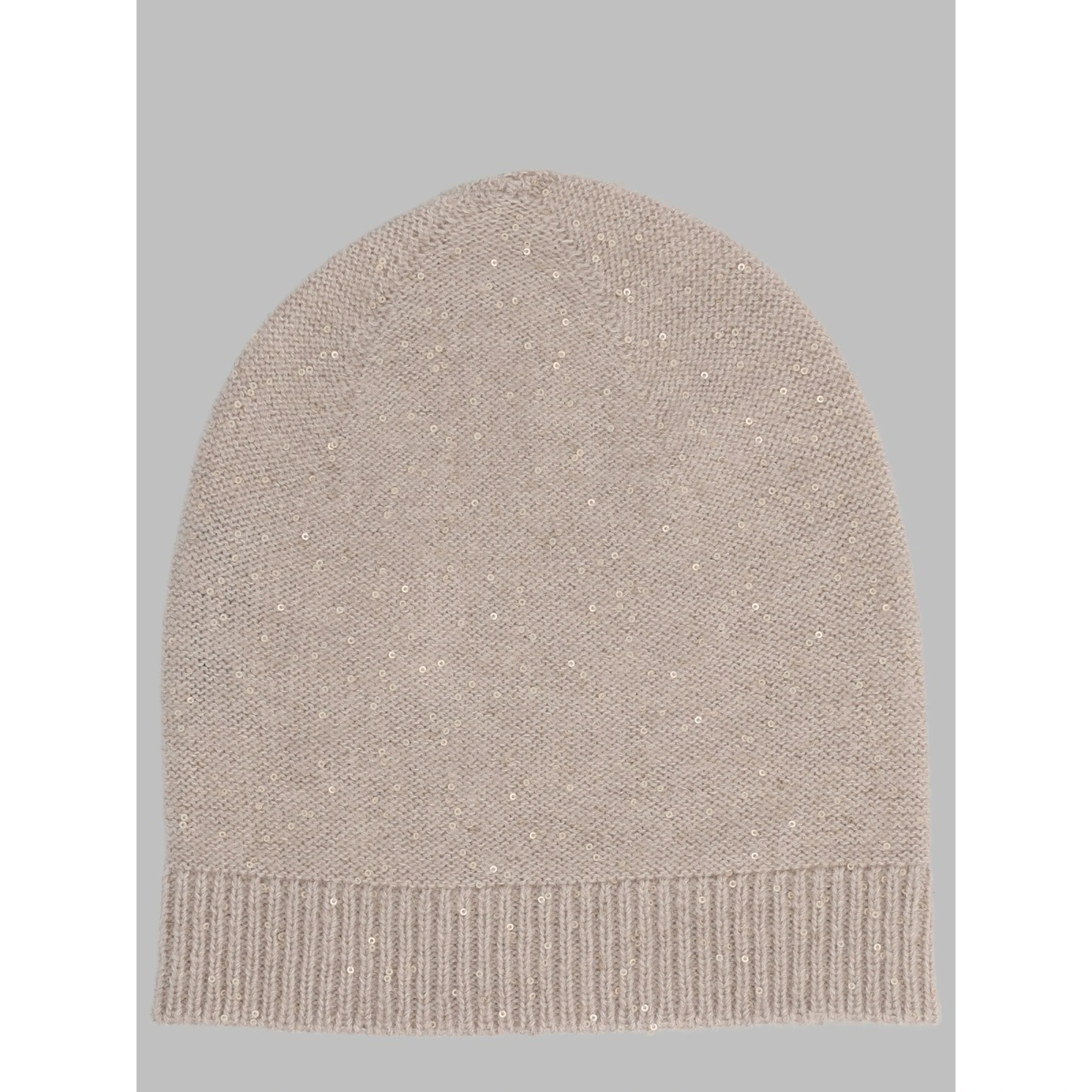 berretto in lana, seta e cashmere