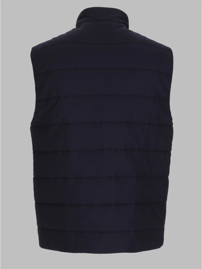 GILET IN JERSEY TECNICO TRAPUNTATO