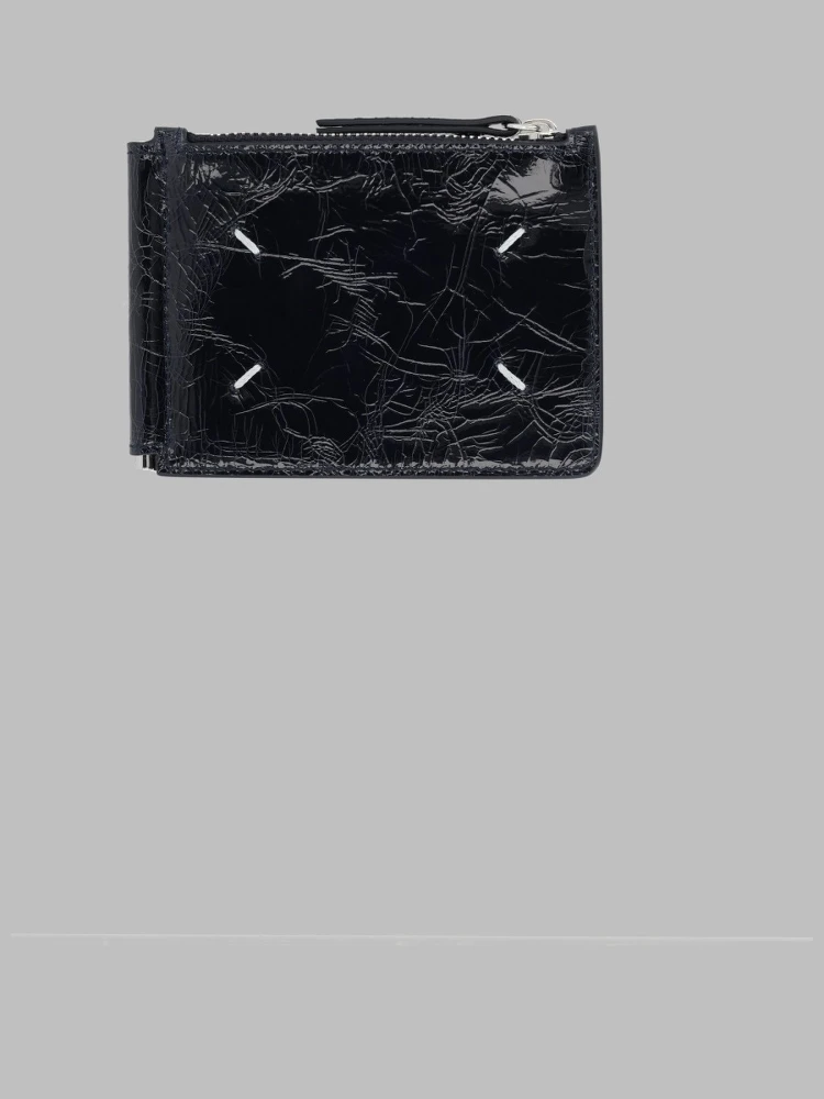 PORTAFOGLIO A PINZA " FOUR STITCHES"