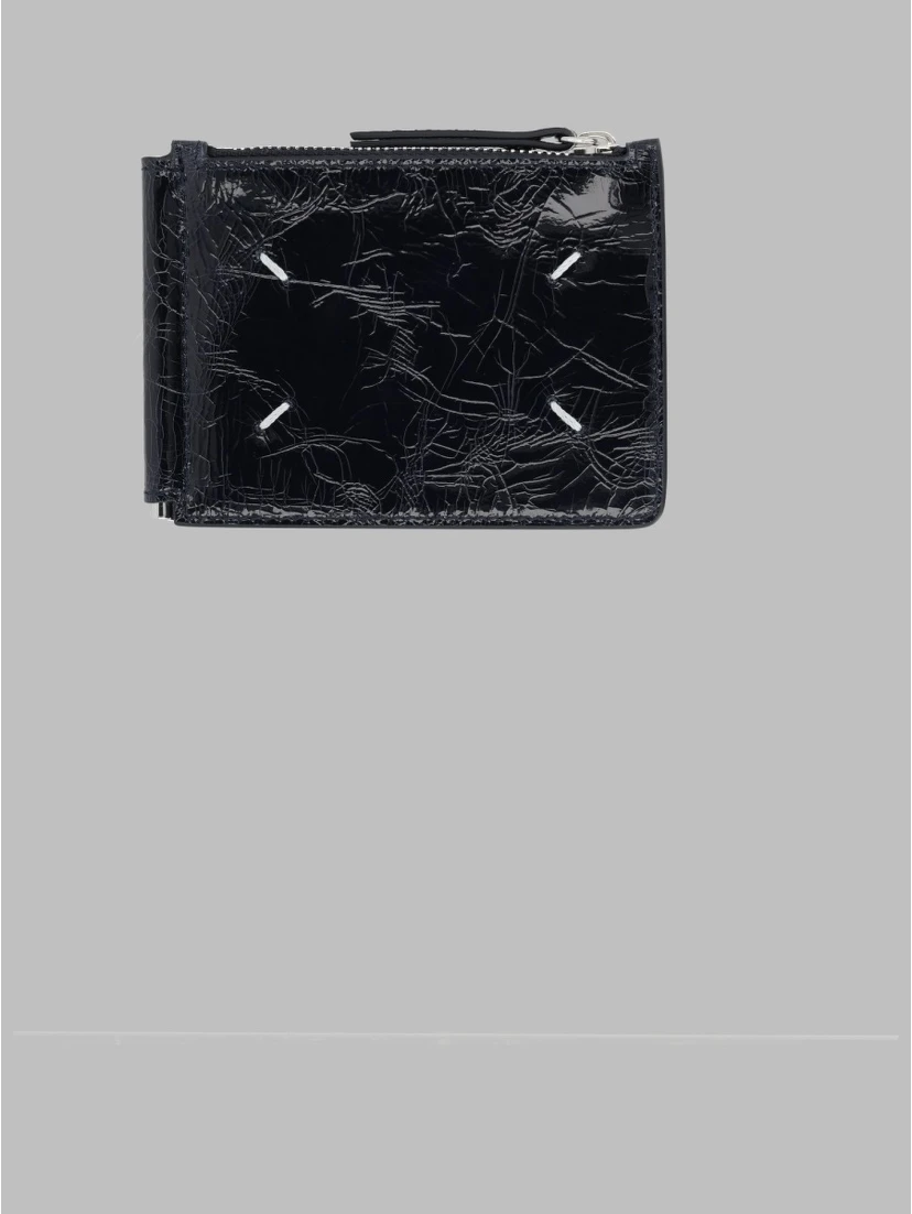 PORTAFOGLIO A PINZA " FOUR STITCHES"