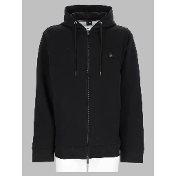 FELPA CON ZIP E CAPPUCCIO