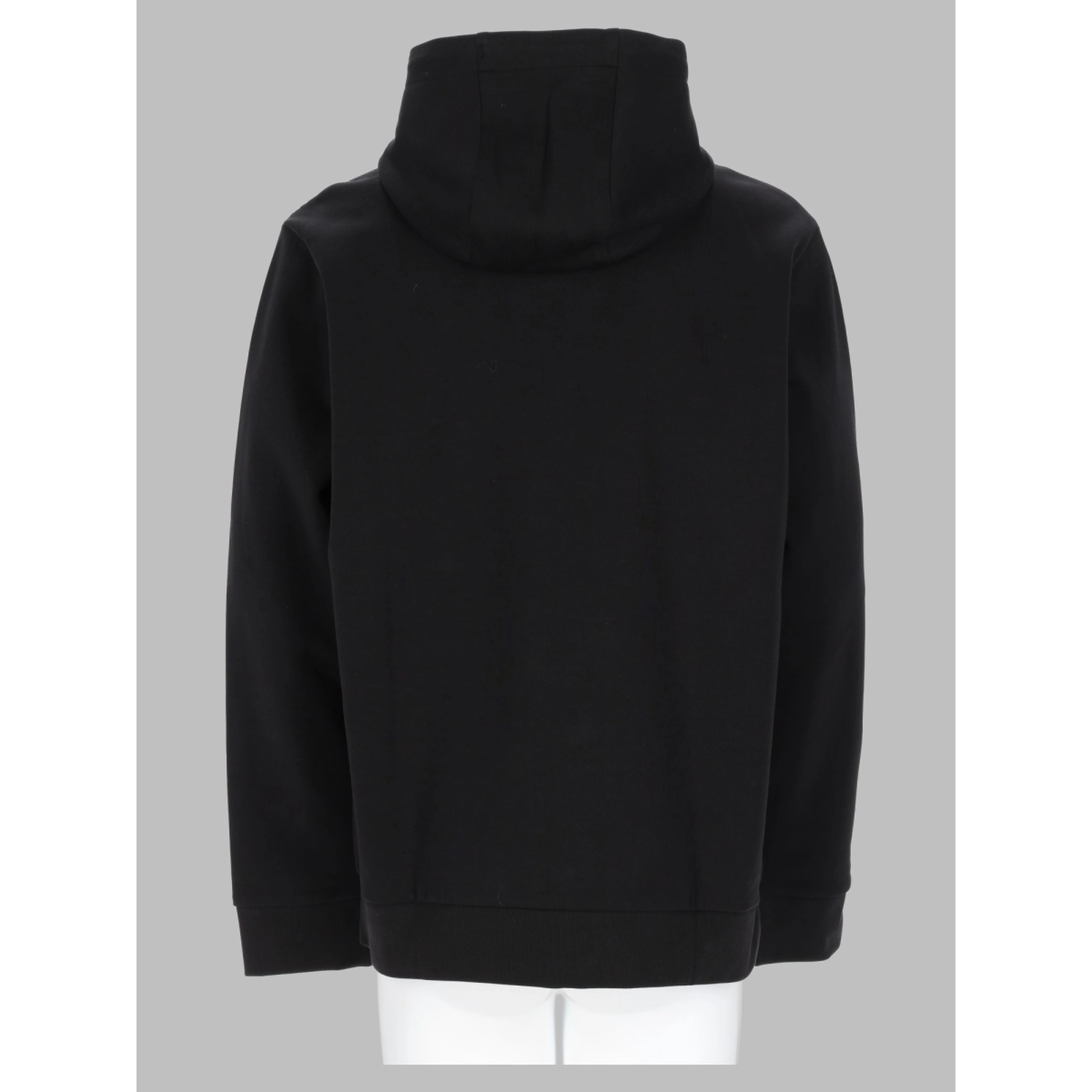 FELPA CON ZIP E CAPPUCCIO