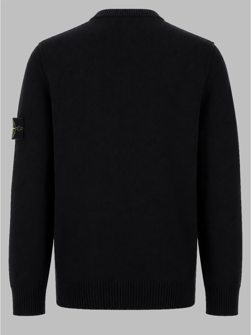 MAGLIA IN LANA CON PATCH LOGO