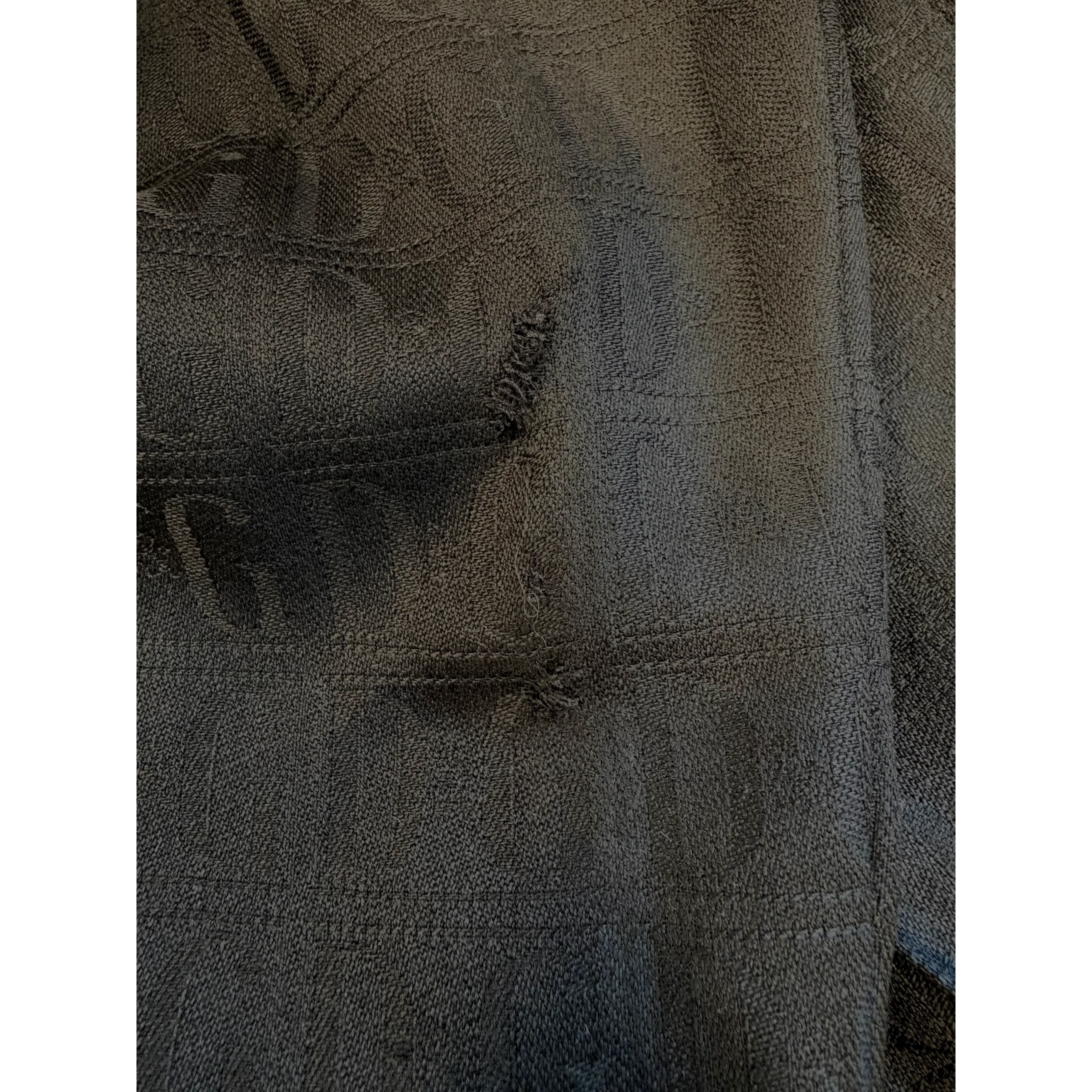 Black Wool Jogger Jogging Pants