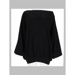Maglia asimmetrica a maniche lunghe