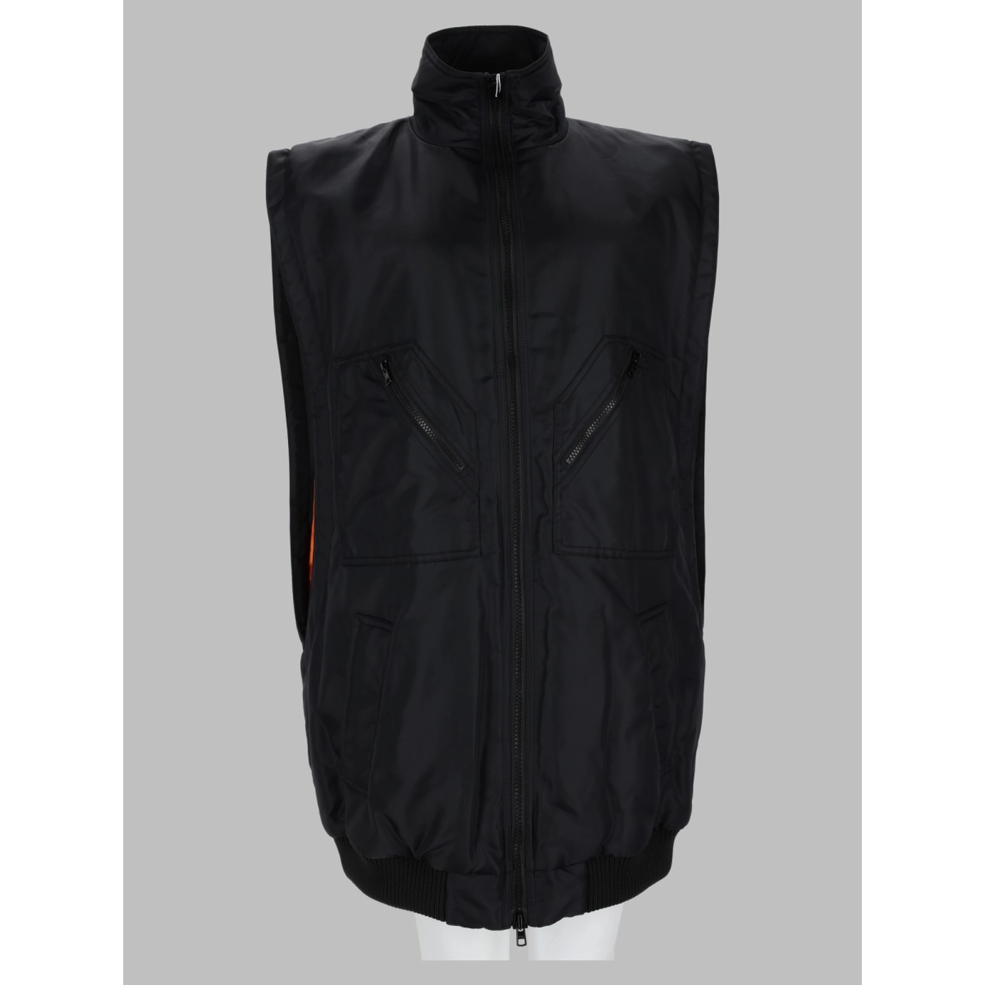 gilet con zip