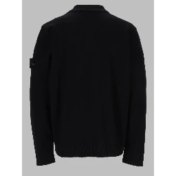 POLO IN MAGLIA CON PATCH LOGO