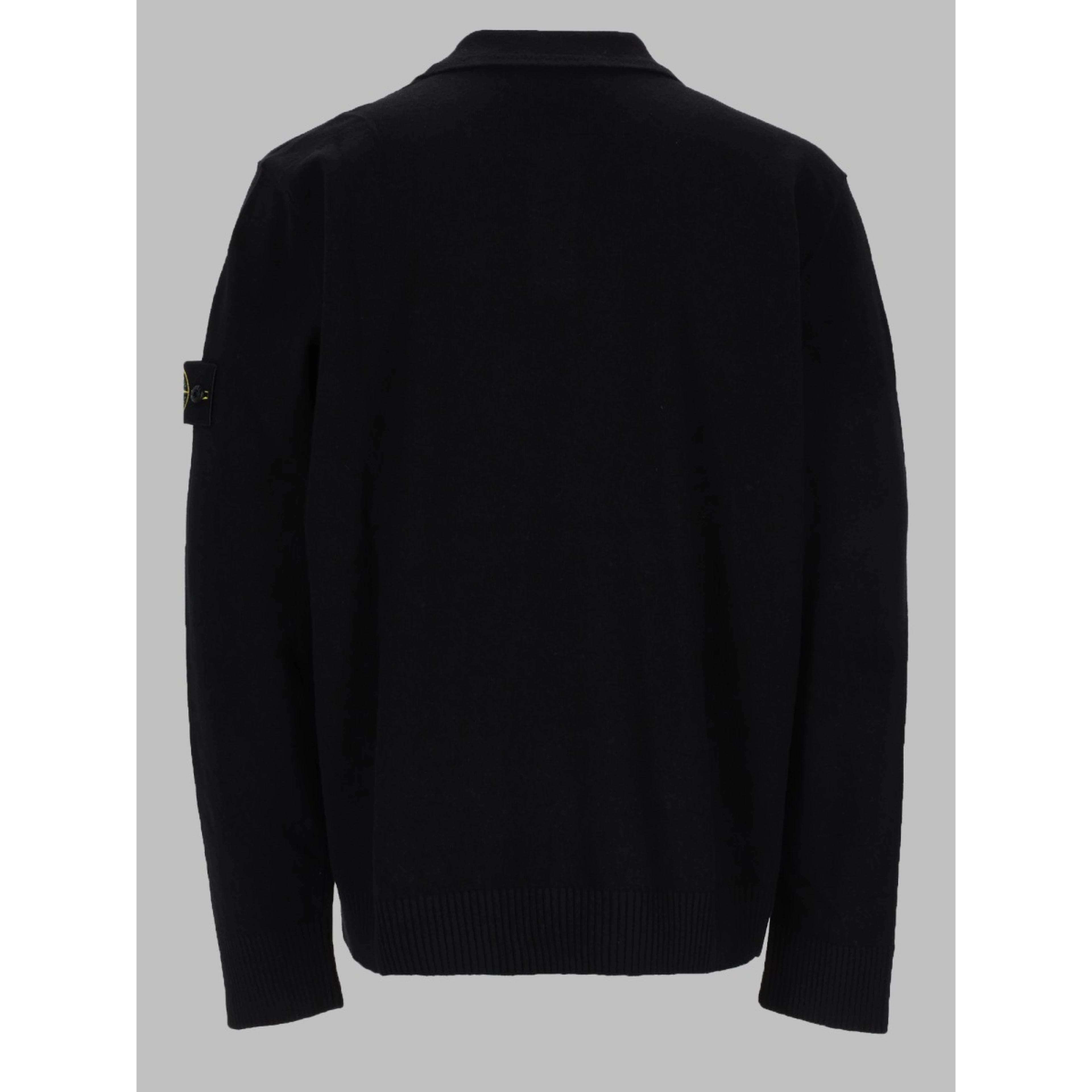 POLO IN MAGLIA CON PATCH LOGO