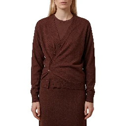 Acajou relaxed Twisted cardigan