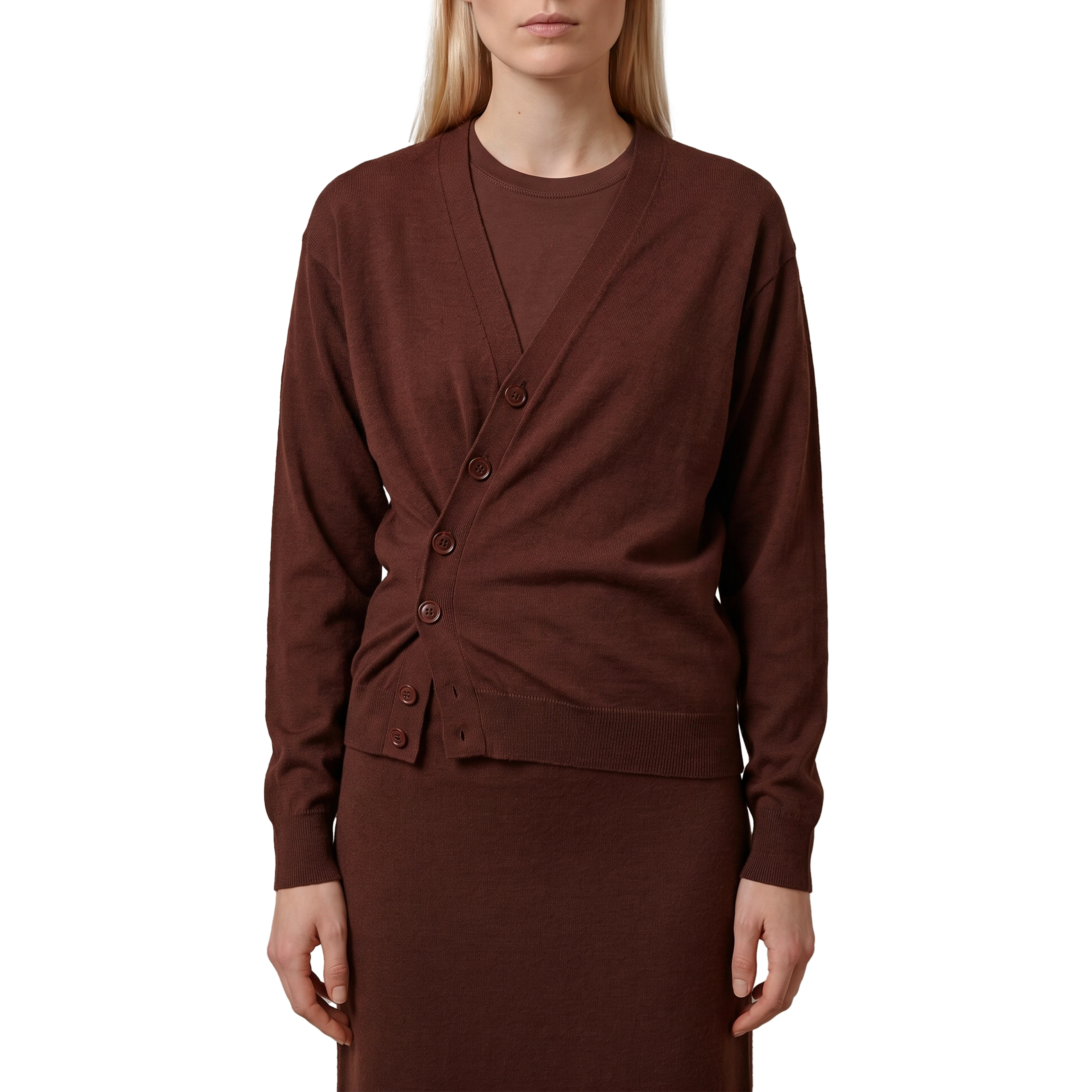 Acajou relaxed Twisted cardigan