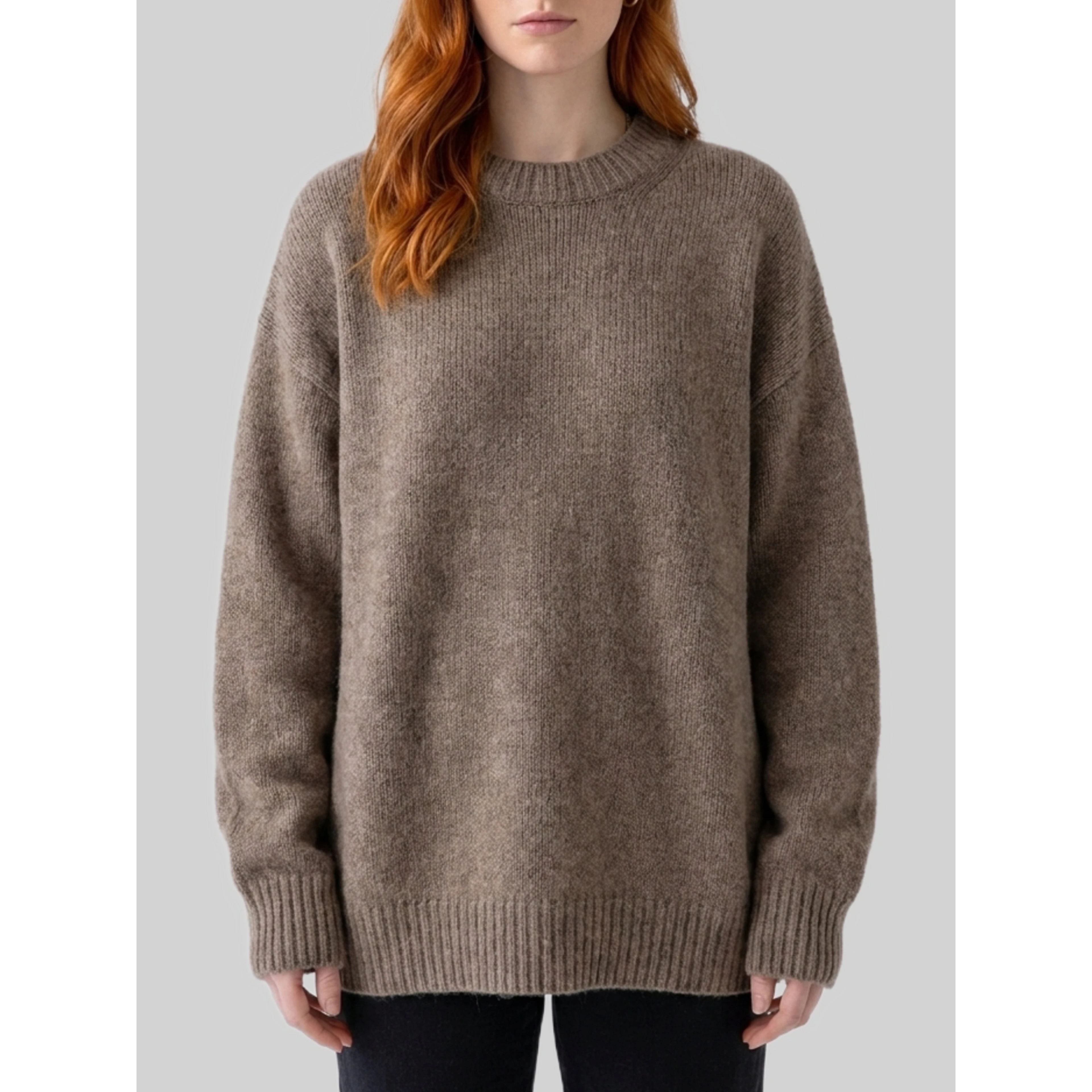 Pato Taupe Grey sweater
